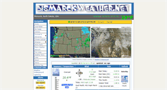 Desktop Screenshot of bismarckweather.net